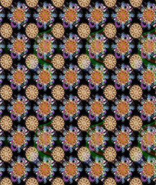 Bahar Yaz saati. Nazik romantik Yazdır. Tatil ruh. Raster sorunsuz sevimli çiçek deseni.