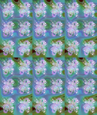 Karşılama ya da düğün geçmişi olarak kullanılabilir. Mavi ve yeşil lale çiçekli, pürüzsüz bir desen. Paket kağıdı için en iyisi. Doğal kozmetik ürünleri, parfüm, çiçekçi dükkanı için bahar ihalesi tasarımı.