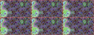 Mor renkli çiçekler. Raster düz çiçekleri pürüzsüz desen. Tasarım hediye paketi, tebrik kartları, posterler ve afiş tasarımı.