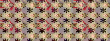 Raster illüstrasyonu. Egzotik çiçekler, bej ve gri renkler üzerine botanik, parlak klasik doğa. Klasik tropikal doğal elementlerin suluboya seti.