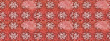 Kusursuz Vintage Çiçek Deseni. Raster Kalça dokusu deseni.