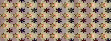 Raster illüstrasyonu. Küçük çiçekteki sevimli çiçek deseni. Çiçekler bej ve nötr renklerde.