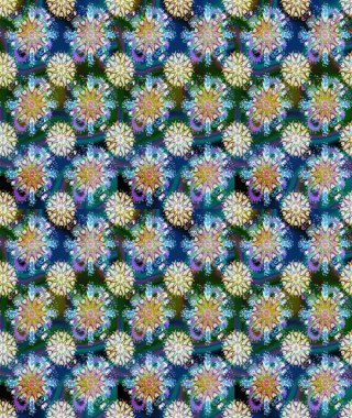 Sorunsuz çiçek deseni kaydırma kağıt, davet, el ilanı, afiş veya Web sitesi Web sitesi arka plan duvar kağıdı için kullanılabilir. Elle çizilmiş Raster resim. Doodle unsurları.