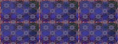 Raster dikişsiz çiçek deseni. Vadinin çiçekleri menekşe ve mavi renklerde.