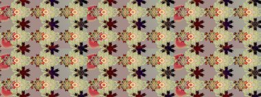 Gri ve nötr renkte çiçekler. Yumuşak, bahar çiçekli arka plan. Raster çiçek desenli ve çiçekli..