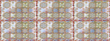 Moda baskıları için zarif bir şablon. Küçük renkli çiçekler. Küçük çiçekte güzel bir desen. Motley illüstrasyonu. Çiçekli bahar çiçekleri.