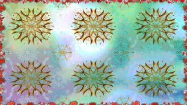 Çiçek deseni. Raster Illustrasyon. Çiçeksiz arka plan. Şatafatlı bahar bahçesi dokusu.