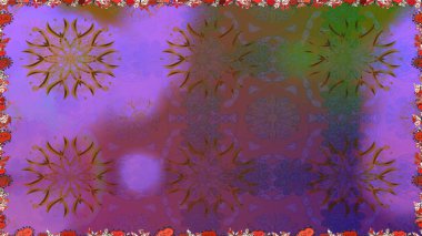 Çiçekler suluboya seamless modeli. Raster şık kumaş deseni.