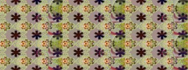 Raster illüstrasyonu. Kusursuz desen. Organik motif arka planı. Ultraviyole kumaş deseni.