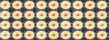 Parlak arkaplanda çiçek kompozisyonu olan suluboya desenleri çiz, ambalajlar, duvar kağıtları, kartpostallar, tebrik kartları, düğün davetiyeleri, romantik etkinlikler vs..