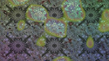 Raster illüstrasyonu. Şatafatlı bahar bahçesi dokusu. Çiçeksiz arka plan. Çiçek deseni.