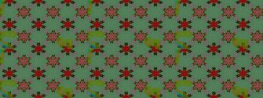 Raster çiçek desenli çiçek deseni, yapraklar, dekoratif elementler, sıçrama, lekeler, el çizimi kontur çizgileri ve Doodle çizim stili, grafik raster çizim çizimi.