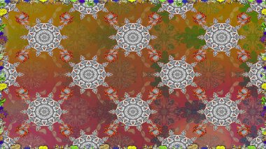 Raster güzel kumaş deseni. Soyut zerafet çiçek arka plan ile seamless modeli.