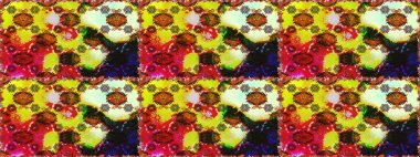 Modaya uygun kumaş deseni. Küçük çiçekteki sevimli çiçek deseni. Kusursuz Tony kumaş deseni. Raster illüstrasyonu.