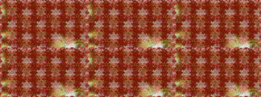 Klasik çiçek tasarımı elementleri. Raster illüstrasyonu. Kırmızı kıvırcık çiçekler kırmızı renkte şekillenir.