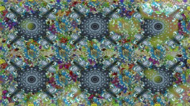 Küçük çiçekteki sevimli çiçek deseni. Mavi ve nötr renkte çiçekler.