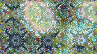 Raster deseni. Küçük çiçekte güzel bir desen var. Çiçek kompozisyonu. Doğa. Çiçek arkaplan. Çiçek kolajı. - Tarafsız ve mavi çiçekler.