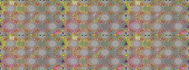 Güzel çiçekli ve yapraklı kusursuz desenler gri renklerde suluboya desenli, duvar kağıdı, kart ya da kumaş için fayanslı. Raster illüstrasyonu.