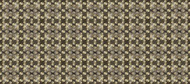 İslam tasarımı. Raster altın tekstil baskısı. Çiçek kiremitleri. Kusursuz desenli oryantal süs. Altın desenli gri, bej ve kahverengi altın elementler.