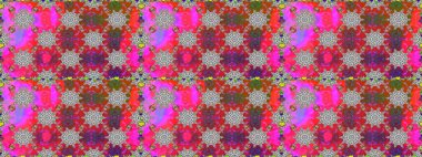 Poster ya da kapak için arka plan. Tekstil için figür. Davetiye ve kartpostal tasarımı için dekoratif çiçek unsurları. Şirin, zarif çiçekler Raster illüstrasyonu. Yapraklı kusursuz desen.