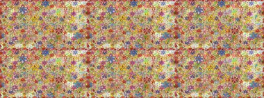 Raster güzel kumaş deseni. Soyut zerafet çiçek arka plan ile seamless modeli.