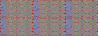 Çiçekli karalama şeklinde Raster çiçek deseni. Nazik, sevimli çiçek arkaplanı. Gri ve bej renkli çiçekler.