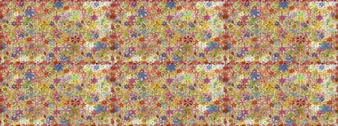 Raster güzel kumaş deseni. Soyut zerafet çiçek arka plan ile seamless modeli.