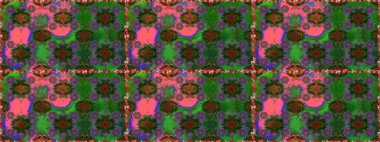 Klasik çiçek desenli. Sarma, tekstil ve duvar kâğıdı için kusursuz çiçek arkaplanı. Yumuşak fayans. Raster 'ın taze dokusu. Yumuşak pamuk tasarımı.