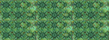 Yeşil ve mavi renkli güzel çiçeklerle kusursuz desenler suluboya desenli, duvar kağıdı, kart veya kumaş için fayanslı. Raster..