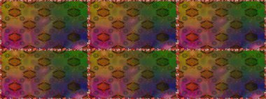 El çizimi dikişsiz sonbahar çiçekleri deseni. Renkli kahverengi ve yeşil pürüzsüz desen. Doodle tarzı. Tekstil ve kapak tasarımı için mükemmel. Kahverengi ve yeşil renkte çiçekler.