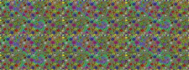 Süslü, dikişsiz, soyut çiçeklerle süslenmiş. Şekillendirilmiş çiçeklerle kusursuz desen. Çiçek deseni duvar kağıdı, şablon dolguları ve web sayfası arkaplanı için kullanılabilir.