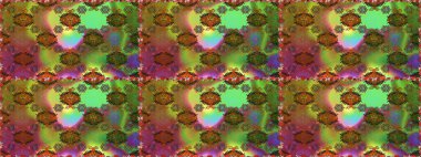 Kahverengi renkli çiçekler. Raster illüstrasyonu. Asya tekstil tarzında. Kusursuz çiçek deseni. Raster illüstrasyonu.