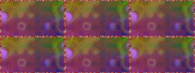 Çiçek süsü ile kusursuz desen. Kahverengi renkli çiçekler. Raster illüstrasyonu.