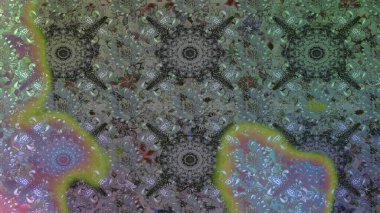 Düz Çiçek Elementleri Tasarımı. Renkli Yaz Temalı Kusursuz Arkaplan. Güzel kumaş deseni. Raster illüstrasyonunda trendsiz çiçek deseni.