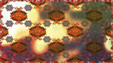 Fantezi çiçekli kusursuz desen, doğal duvar kağıdı, çiçek desenli kıvrım çizimi. Paisley el çizimi elementler. Ev dekoru.