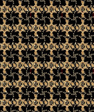 Düz Çiçek Elementleri Tasarımı. Modaya uygun kumaş deseni. Sevimli çiçek raster deseni. Renkli Yaz Teması çizim şablonu.