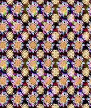 Çiçekli, suluboya desenli kusursuz çiçek deseni. Raster deseni. Küçük çiçekte güzel bir çiçek deseni..