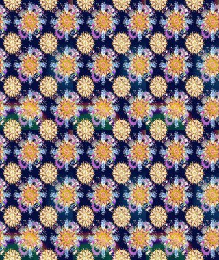 Sevimli, pürüzsüz desenli, küçük çiçekli, klasik tarzda. Moda arka planında parlak buketler. Raster illüstrasyonu. Kumaş, duvar kâğıdı ve kağıda yazdırmak için gelişen arkaplan.