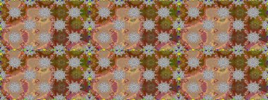 Soyut zarafet, çiçekli arkaplan deseni. Raster Güzel kumaş deseni.