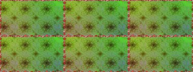 Modern stil dokusu. Çiçek desenli raster, yeşil çizgi grafik deseni soyut raster arkaplan.