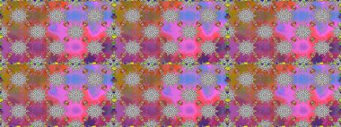 Nazik, narin çiçek arkaplanı. Çiçekli karalama şeklinde Raster çiçek deseni. Gri renkli çiçekler.