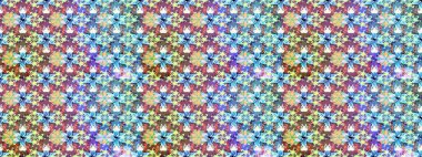 Tekstil için suluboya eskiz deseni. Şirin çiçekli, desenli, nötr ve mavi renklerde renkli çizimler. El çizimi çiçek çizimi deseni (fayans)).