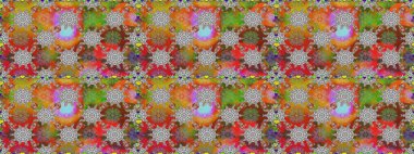 Gri renkte yaz çiçekleri. Çiçekli karalama şeklinde Raster çiçek deseni. Raster illüstrasyonu.