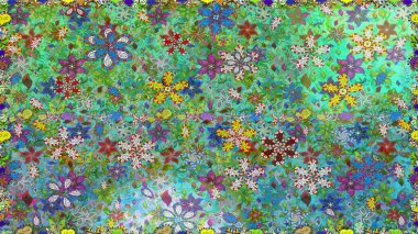 Paisley el çizimi elementler. Fantezi çiçekli kusursuz desen, doğal duvar kağıdı, çiçek desenli kıvrım çizimi. Ev dekoru.