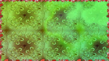 Güzel kumaş deseni. Hoş bir çiçek geçmişi var. Raster illüstrasyonu. Küçük bir çiçekte kusursuz desen.