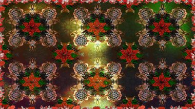 Rustik chic. Tekstil, duvar kağıdı, kapakları, yüzey, baskı, hediye paketi, scrapbooking, Dekupaj için çiçek çayır arka plan. Liberty stili millefleurs. Sorunsuz halk desende küçük kır çiçekleri.