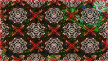 Raster kına dövme tarzı. Hint çiçek desenli madalyon desen. Etnik Mandala süsleme. Tekstil, tebrik kartı, boyama kitabı, telefon durumda yazdırma için kullanılabilir.