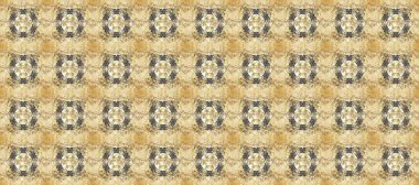 Altın rengi bej, nötr ve gri renkte altın elementlerle. Kusursuz klasik altın desen. Raster geleneksel oryantasyon süsü.