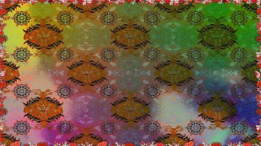 Çiçekleri, deniz kabukları, mandalaları ve suluboya efektleriyle donanma geçmişi. Yatak çarşafları, ceket, paket tasarımı, kumaş ve moda kavramları için tekstil baskısı. Kusursuz etnik tasarım.