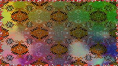 Çiçekleri, deniz kabukları, mandalaları ve suluboya efektleriyle donanma geçmişi. Yatak çarşafları, ceket, paket tasarımı, kumaş ve moda kavramları için tekstil baskısı. Kusursuz etnik tasarım.